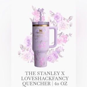 ❌SOLD❌ Stanley Loveshackfancy 40oz-purple